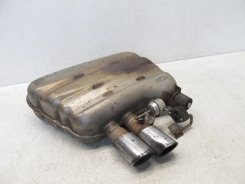 12-16 BMW F10 528i RWD XDRIVE EXHAUST MUFFLER LEFT REAR DRIVER OEM 111224