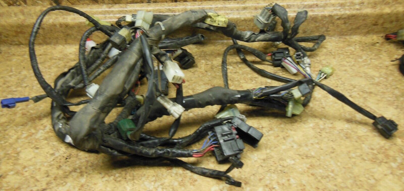 2007 Yamaha FJR1300 FJR 1300 Main Electrical Wire Harness Loom Wiring Plug 07