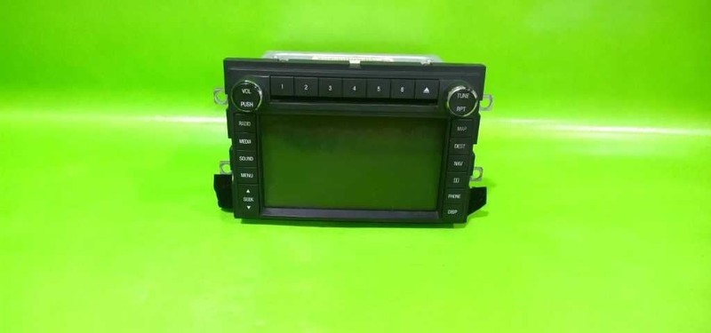12 EXPEDITION FACTORY RADIO AM FM CD W/NAVIGATION OEM 4067-3