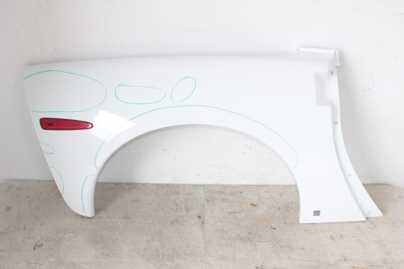05-13 CORVETTE C6 White Passenger Right Rear Quarter Panel Fender 15231963