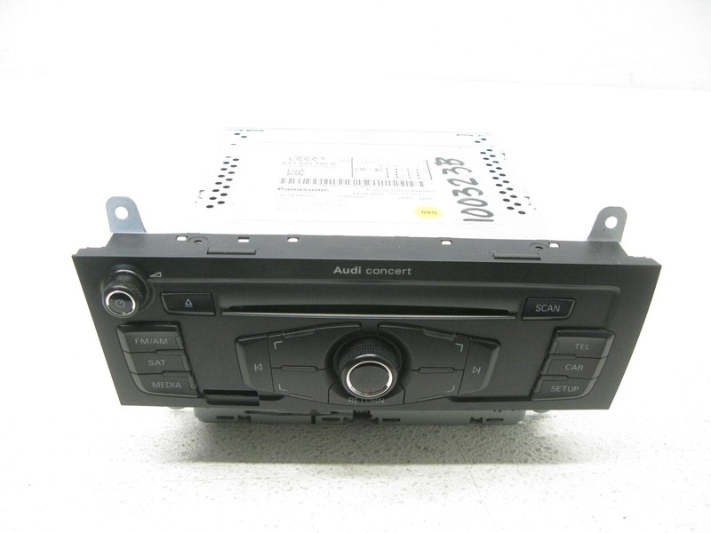 08-12 AUDI 8T A5 S5 B8 A4 S4 MULTIMEDIA CD RADIO RECEIVER HEAD UNIT OEM 100323B