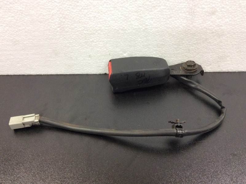 96 97 98 99 00 Civic Left Front Driver Seat Belt Buckle Set Dark Gray Used OEM