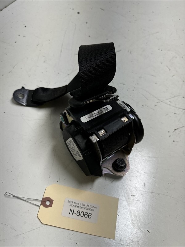 2017-2022 TESLA MODEL 3 REAR LEFT RIGHT SEAT BELT RETRACTOR 108128101 8066B15