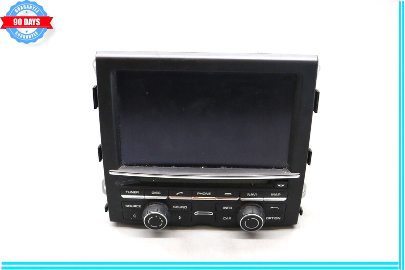 11-14 Porsche Cayenne 958 Navigation GPS Radio CD Player Display Assembly Oem