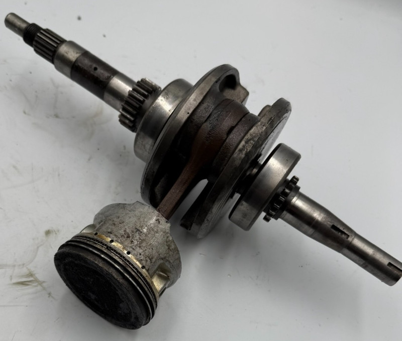 1985 KLF 185 A KLF185 ATV Bayou Engine Crankshaft Connecting Rod Piston Crank H6