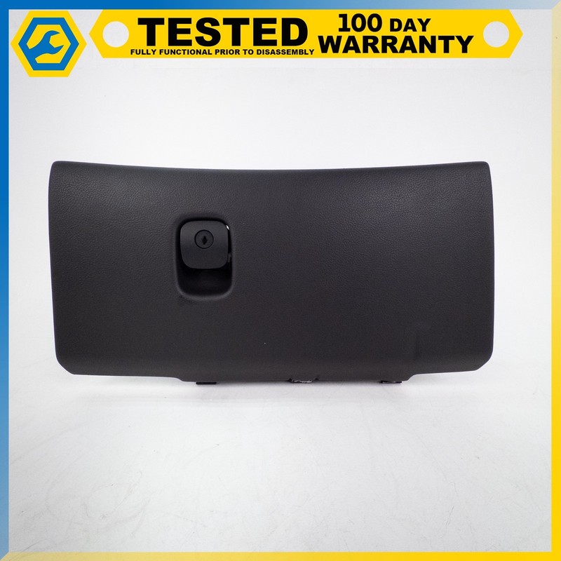 05-13 CHEVROLET CORVETTE C6 DASHBOARD COMPLETE GLOVE BOX ASSEMBLY BLACK OEM