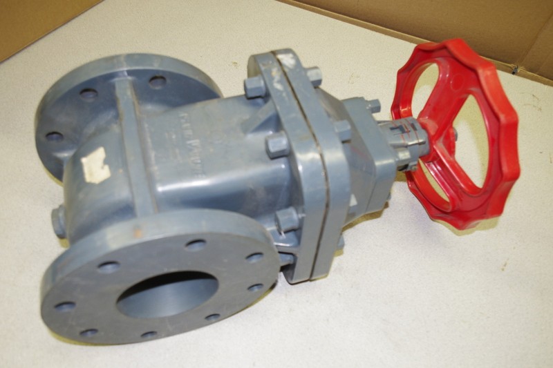 Asahi Valve Plastic Sluice Valve 01963 Tye SL 5-1/2' Bore *FREE SHIPPING*