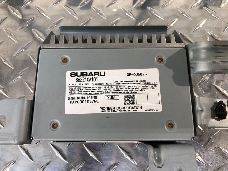 2013-2019 SUBARU BRZ & FRS POWER AMPLIFIER AMP ASSEMBLY OEM P/N 86221CA101 !