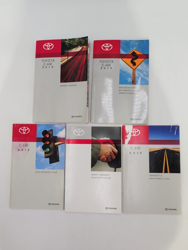 2019 Toyota C-HR Owners Manual With Navigation System & Free Shipping