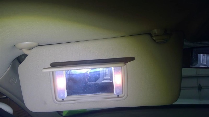 Driver Left Sun Visor Illuminated Fits 08-09 ACCORD 1787982