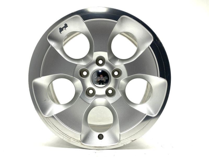 Wheel Rim 18x7.5 Aluminum 5 Hole Silver Fits 2013-2015 Jeep Wrangler 83870