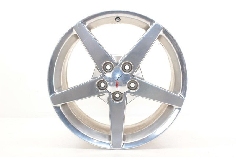 05-07 CORVETTE 19x10 Inch Rear 5 Spoke Wheel Assembly