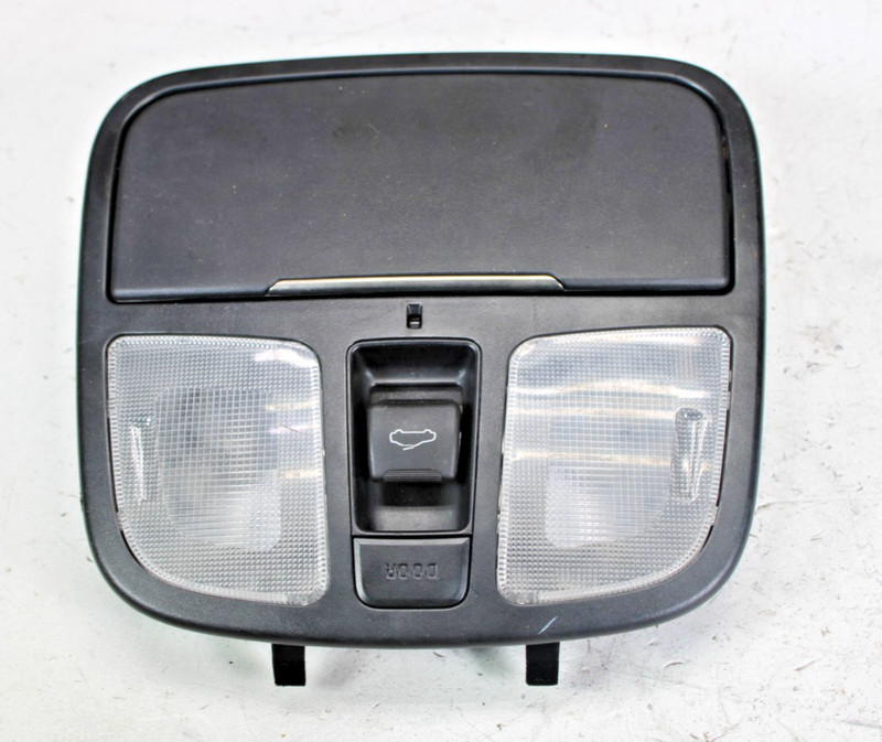 2013-2016 Hyundai Genesis Coupe Overhead Console Dome Map Lights Lamp OEM Black