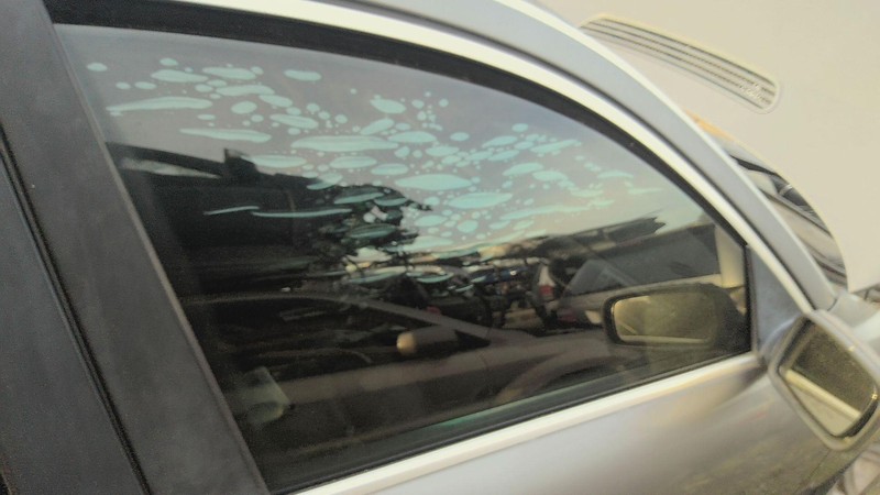 Front Door Glass/window BMW 745Li Right 02 03 04 05