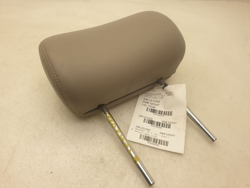 2002 LEXUS ES300 DRIVER SIDE REAR LEATHER HEADREST ASSEMBLY