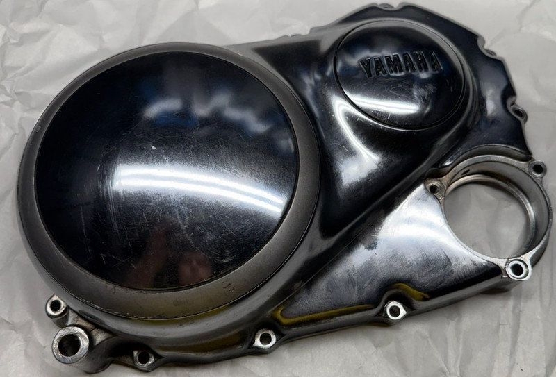 1992 Yamaha XV750 Virago Engine Clutch Side Cover Motor XV 750 Z13
