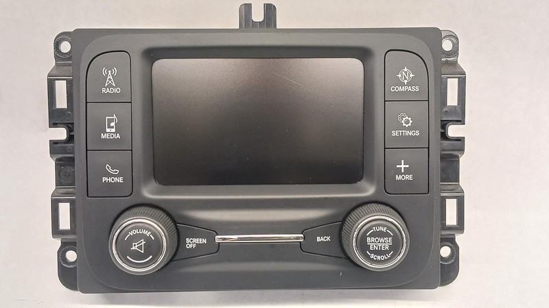 18-'20 DODGE 1500 Classic Style 5" radio head unit w/Sirius OEM 1 Year Wnty!
