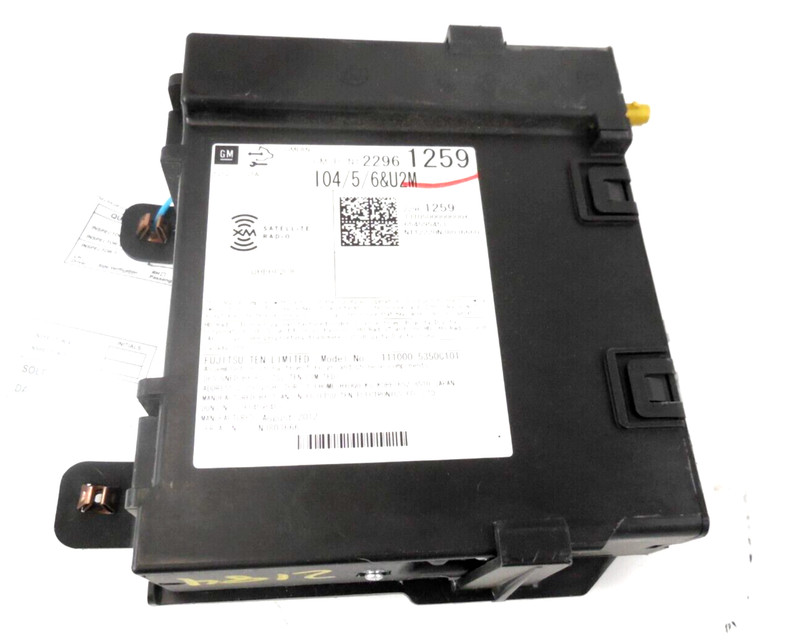 2013 2014 Cadillac ATS Satellite Radio Receiver OEM 22961259