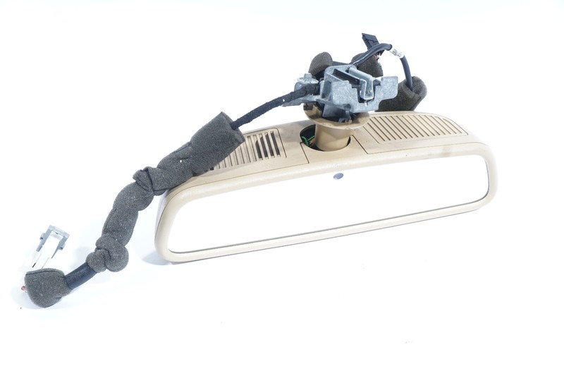 2006-2009 MERCEDES BENZ ML350 W164 INTERIOR REAR VIEW MIRROR BEIGE OEM