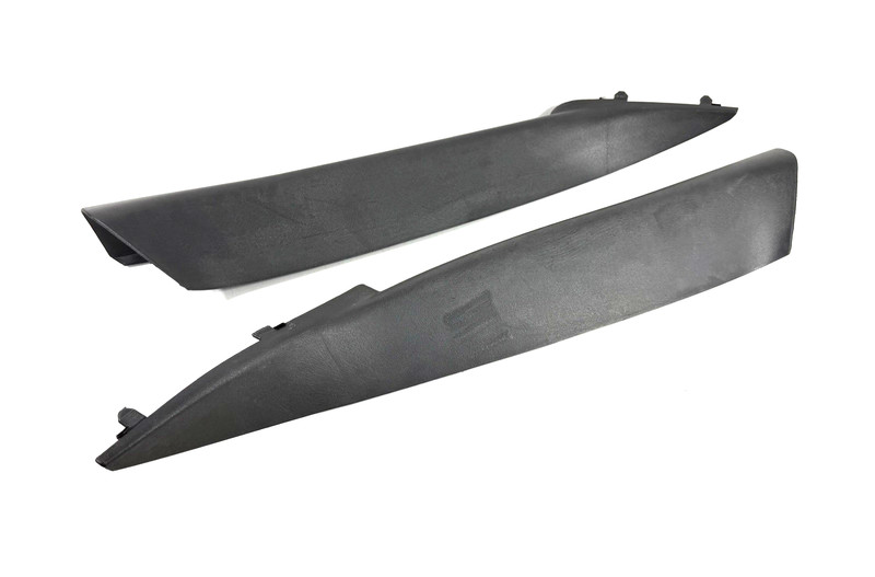 1999-2006 Silverado Sierra Tahoe Suburban A-Pillar Trim Pair Dark Gray OEM