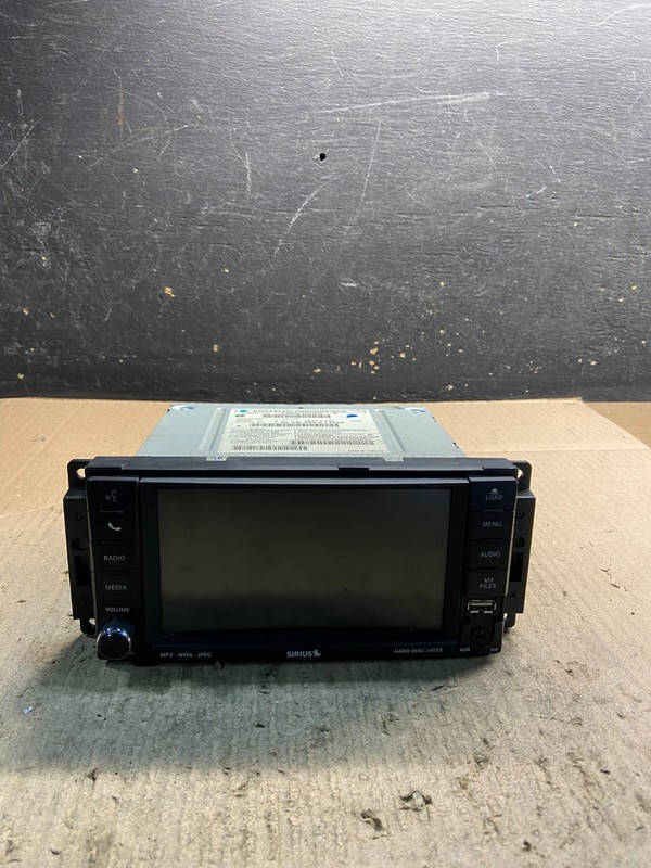 2011 2014 Jeep Dodge Chrysler Screen Display CD Player Satellite Radio Z0799 DG