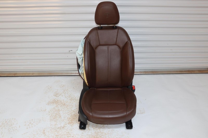 2018-2021 ALFA ROMEO STELVIO FRONT RIGHT PASSENGER SIDE SEAT COMPLETE BROWN OEM