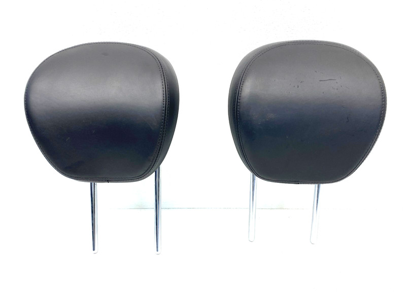 15-16 HYUNDAI GENESIS FRONT LEFT & RIGHT 1ST ROW HEADRESTS SET BLACK OEM #A0.59