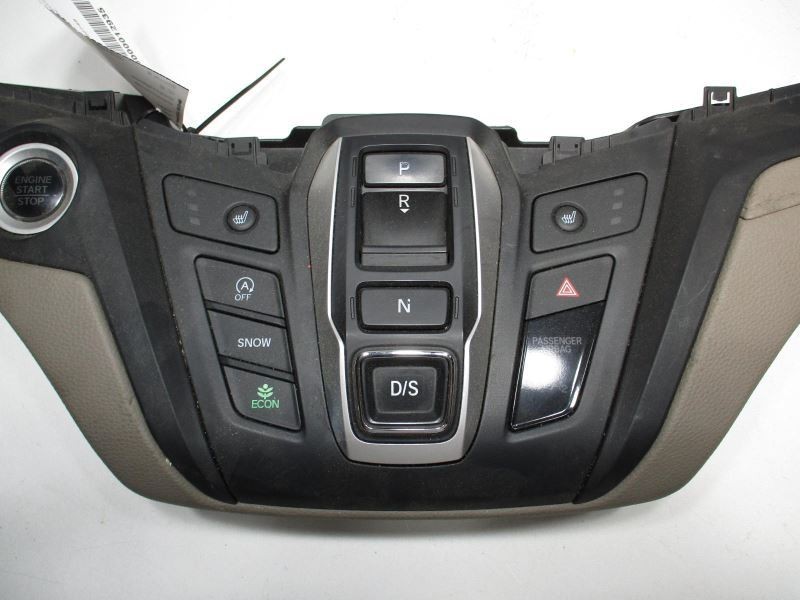 GEAR SHIFTER W/ OTHER SWITCHES W/ TRIM PANEL TAN FITS 18-19 HONDA ODYSSEY 39150