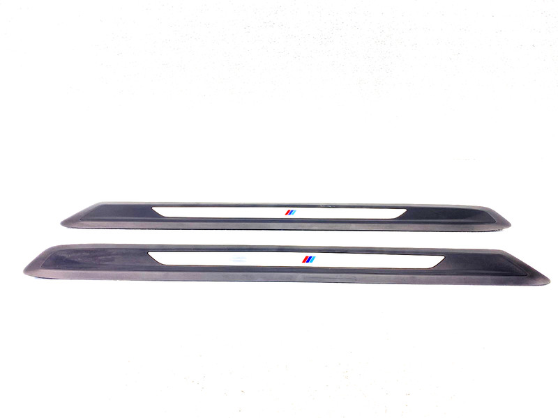 15 16 BMW M4 F82 LEFT AND RIGHT DOOR SILL SCUFF PLATE TRIM #A0.54
