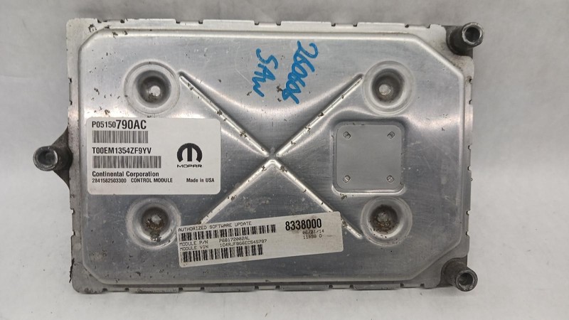 14 JEEP GRAND CHEROKEE Electronic Control Module ECU 3.6L OEM 1 Year Wnty!