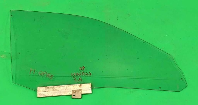 86-91 CUTLASS CALAIS 4DR PASSENGER RIGHT FRONT WINDOW DOOR GLASS OEM 3890-14