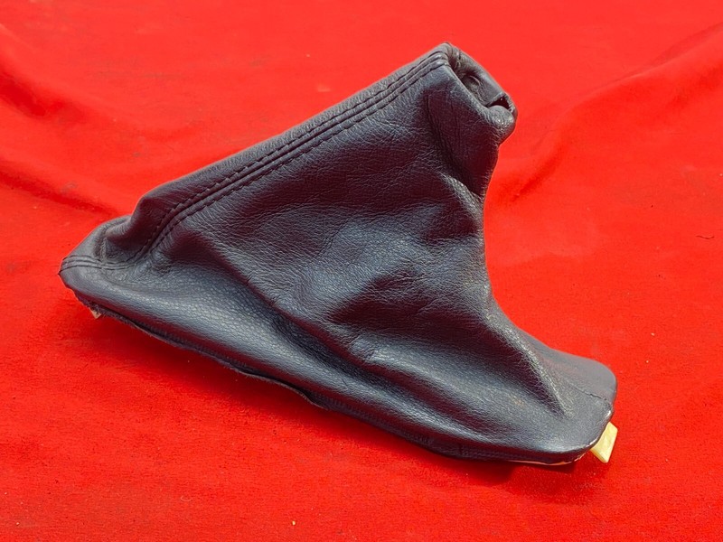 91-99 BMW E36 3 Series M3 Emergency Handbrake Lever Nappa Leather Boot Cover OEM
