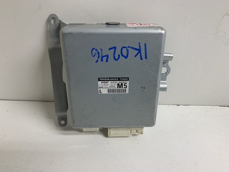 2011-2013 Lexus CT200H F Sport Power Steering Control Module 89650-76060 Oem