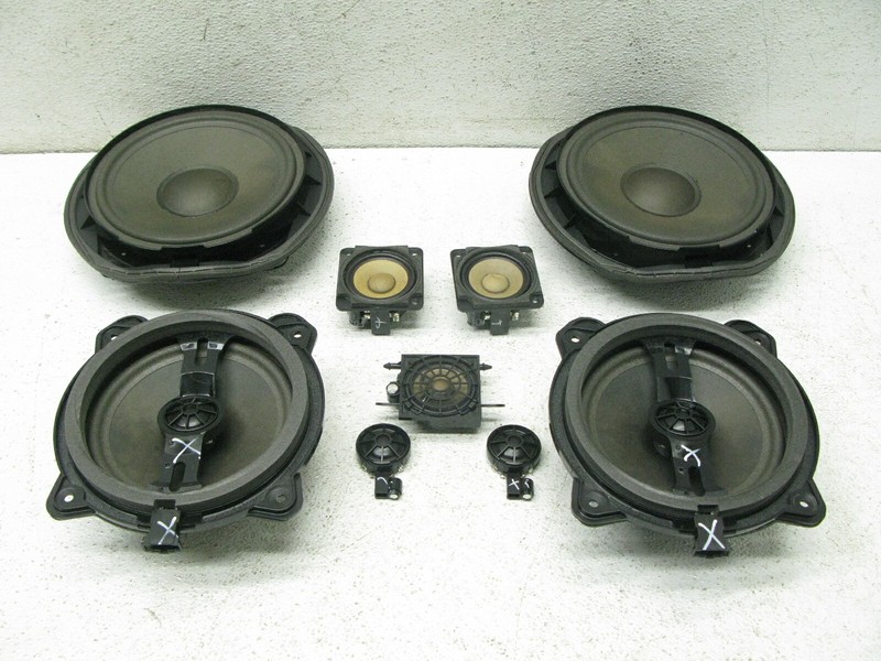 07-09 AUDI B7 A4 S4 CONVERTIBLE FRONT REAR LEFT RIGHT DOOR TWEETER SPEAKER 12282