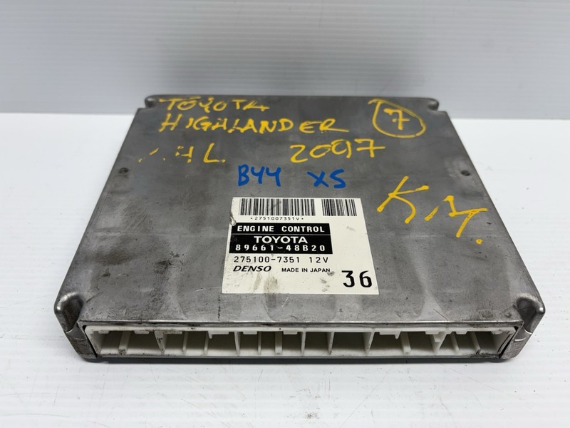 2007 Toyota Highlander Engine Computer Module ECM ECU 89661-48B20 OEM