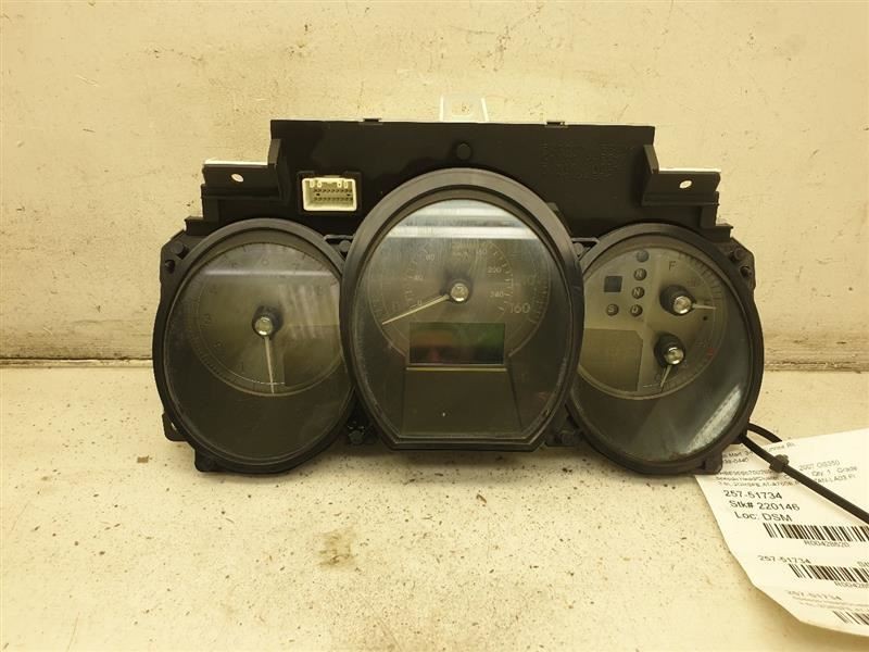 2007 LEXUS GS350 SPEEDOMETER CLUSTER