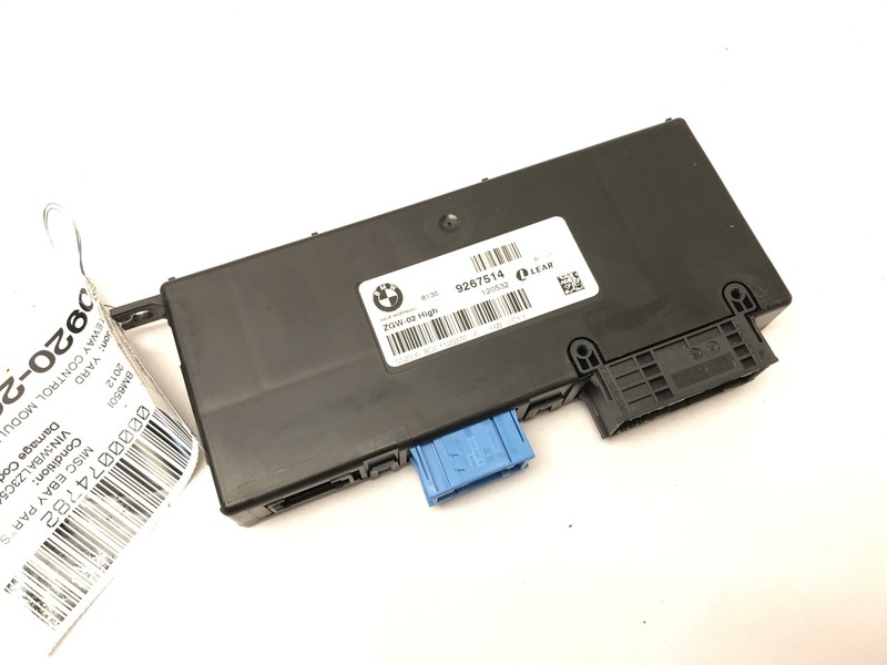 12 13 14 15 16 17 18 19 BMW 550i 650i GATEWAY CONTROL MODULE OEM 9267514