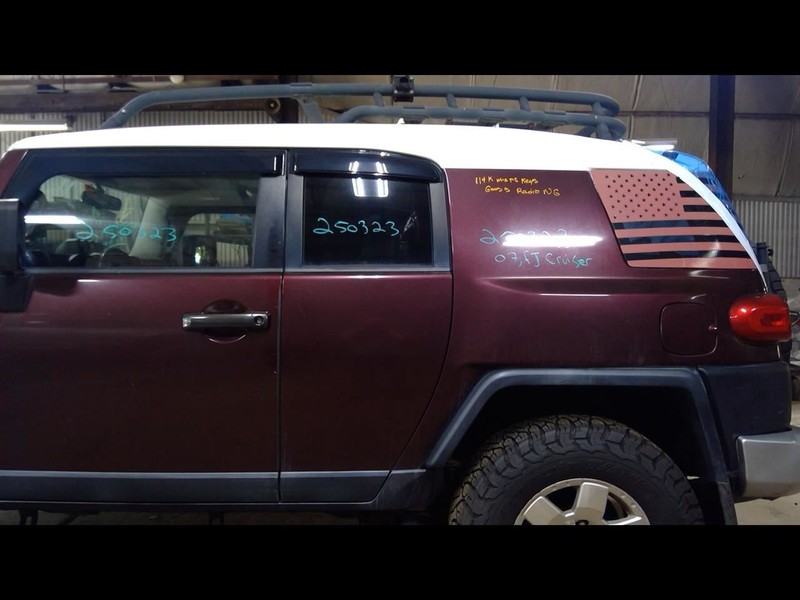 Driver Rear Side Door With Privacy Tint Glass Fits 07-14 FJ CRUISER 1645156