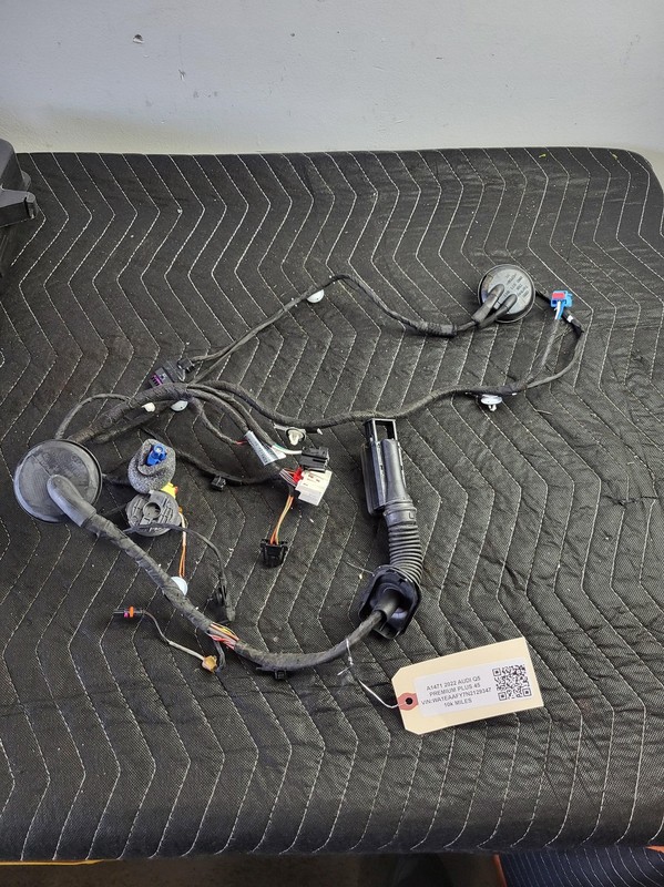 2021-2023 AUDI Q5 Front Right Passenger Door Wiring Harness OEM 80A971030Q 2.0L