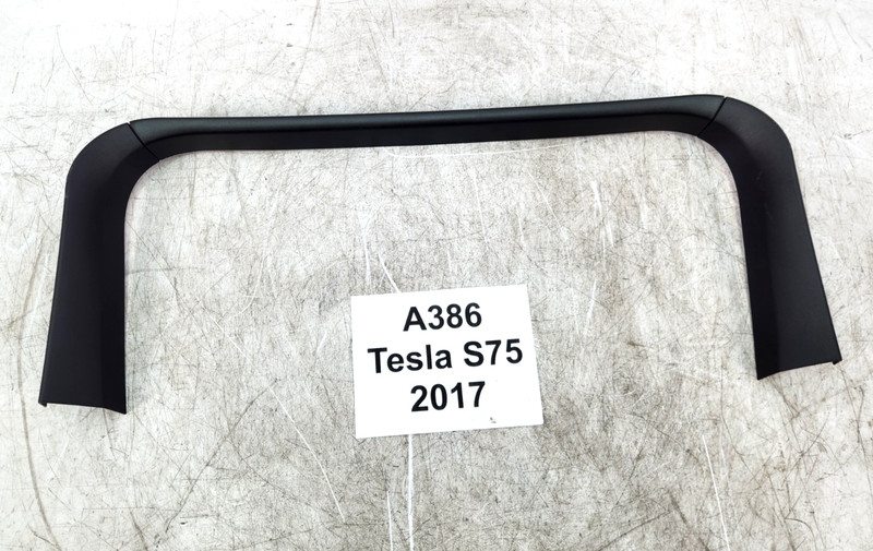 ✅ 16-20 OEM Tesla S Rear Trunk Tailgate Liftgate Upper Trim Cover Panel Assy 41k