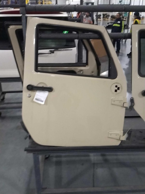 2011 Jeep Wrangler Rear Cargo Door Tan OEM 68079246AA Used 112k Miles