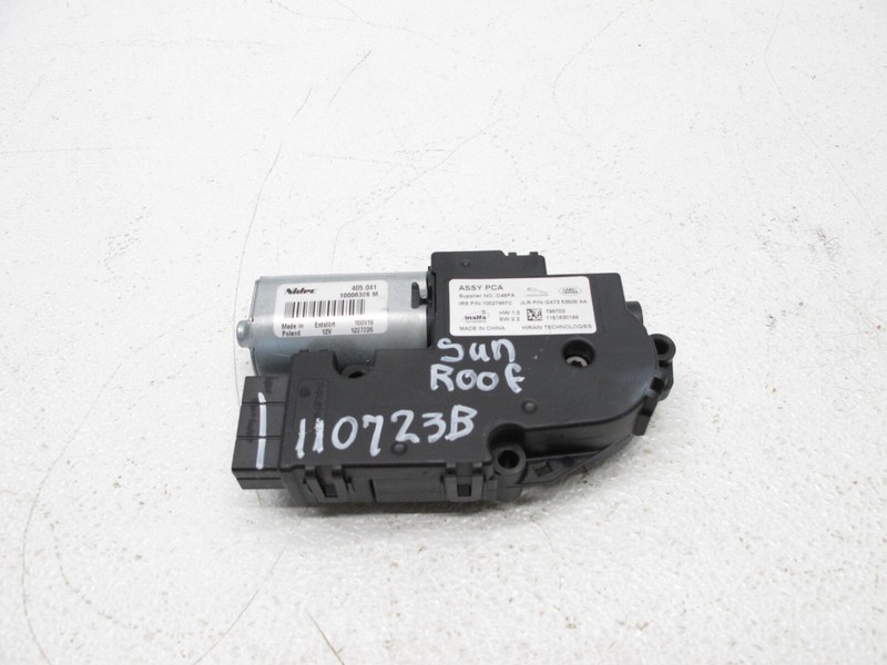 16-23 JAGUAR X260 XF XE SUN ROOF SUNROOF TRACK GLASS MOTOR OEM 110723B 1