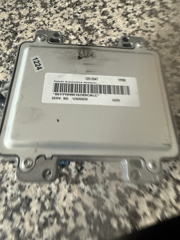 2006 -2009 Buick Lacrosse Engine Control Module Computer ECU 12612047 3.8L