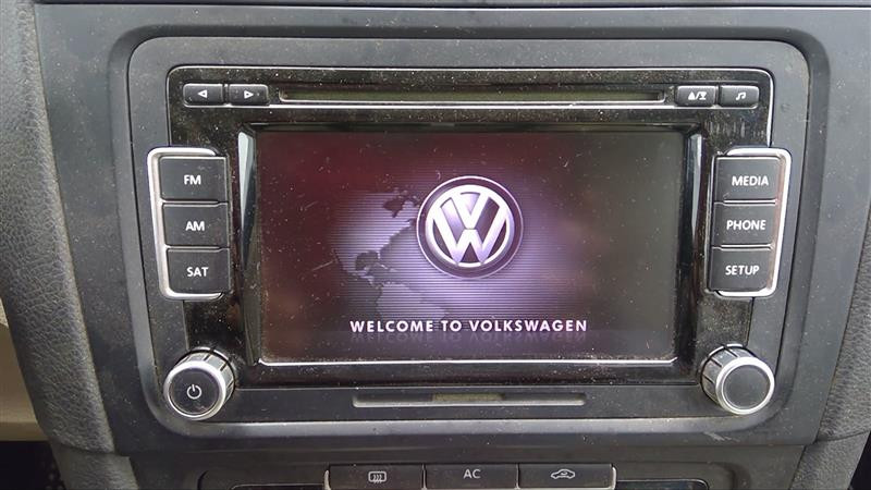 2012-2014 Volkswagen NON-NAV GPS Display Screen Menu Info Media 1K0 035 180 AE