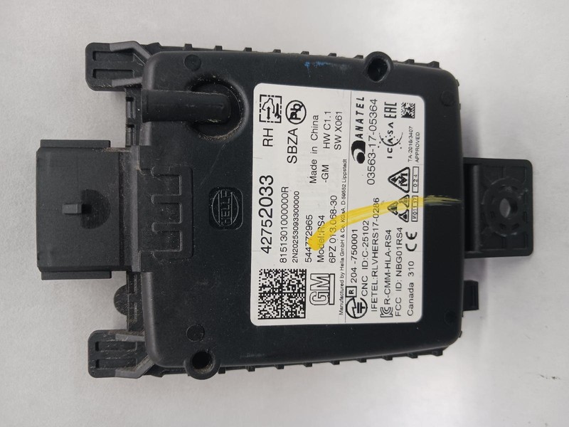 21-'24 CHEVROLET TRAILBLAZER passenger radar unit OEM 1 Year Warranty!