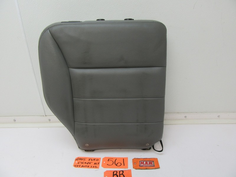 SEAT BACK UPPER TOP HALF PASSENGER R RIGHT REAR GREY LEATHER for FORD ESCAPE