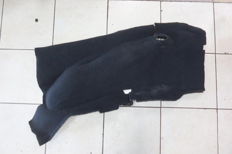 2007-2010 Jeep Wrangler OEM Rear Right Passenger Wheelhouse Carpet 5KD74XDVAE