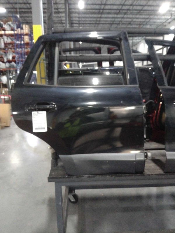 2004 Hyundai Santa Fe Rear Right Door Black Good Condition No Rust 4DR SUV