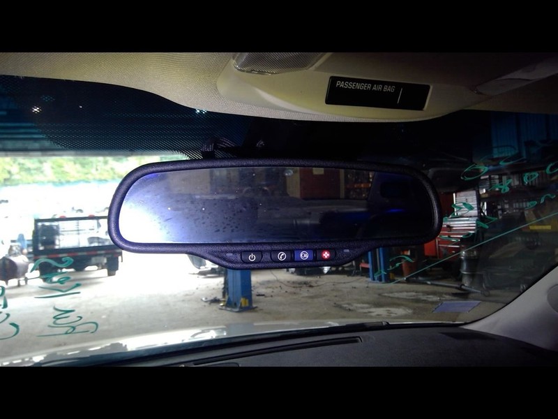 Rear View Mirror With Telematics Onstar Opt UE1 Fits 06-12 MALIBU 1670077