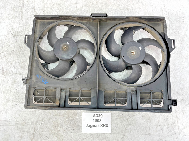 ✅ 97-02 OEM Jaguar XK8 XJ8 4.0L Radiator Cooling Fan Motor Assembly